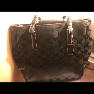 Coach satchel black